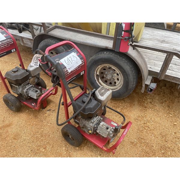EXCEL 2227CWB PRESSURE WASHER, GAS ENGINE, 2200PSI