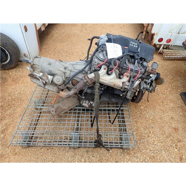 CHEVROLET LS 6.0 MOTOR & TRANSMISSION (A-6)