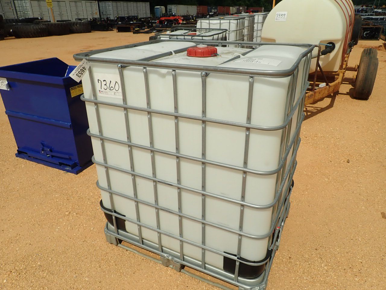 250-750 GALLON TOTE CONTAINER - J.M. Wood Auction Company, Inc.
