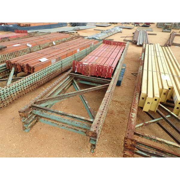 PALLET SHELVING, 2 SECTIONS (B-9)