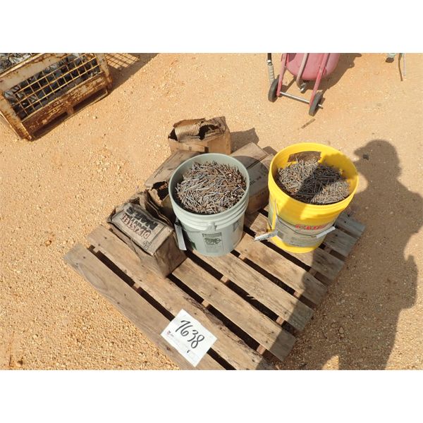 #8 BRIGHT COMMON NAILS (1 PALLET)