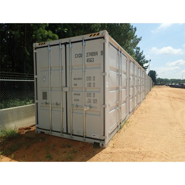 CARGO CONTAINER- 40' LONG, 5 DOORS