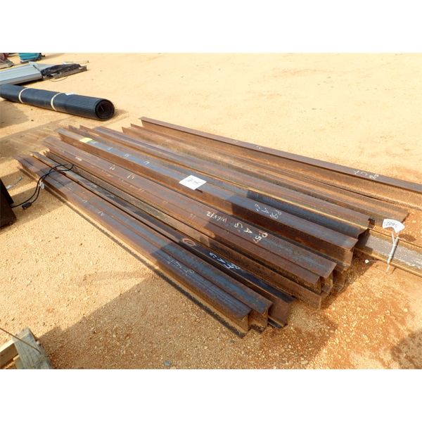 (20) I-BEAMS- 4"W x 6"H x 12' LONG