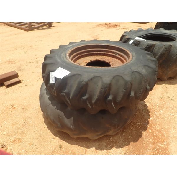 (2) 18.4 X 34 TIRES & RIMS