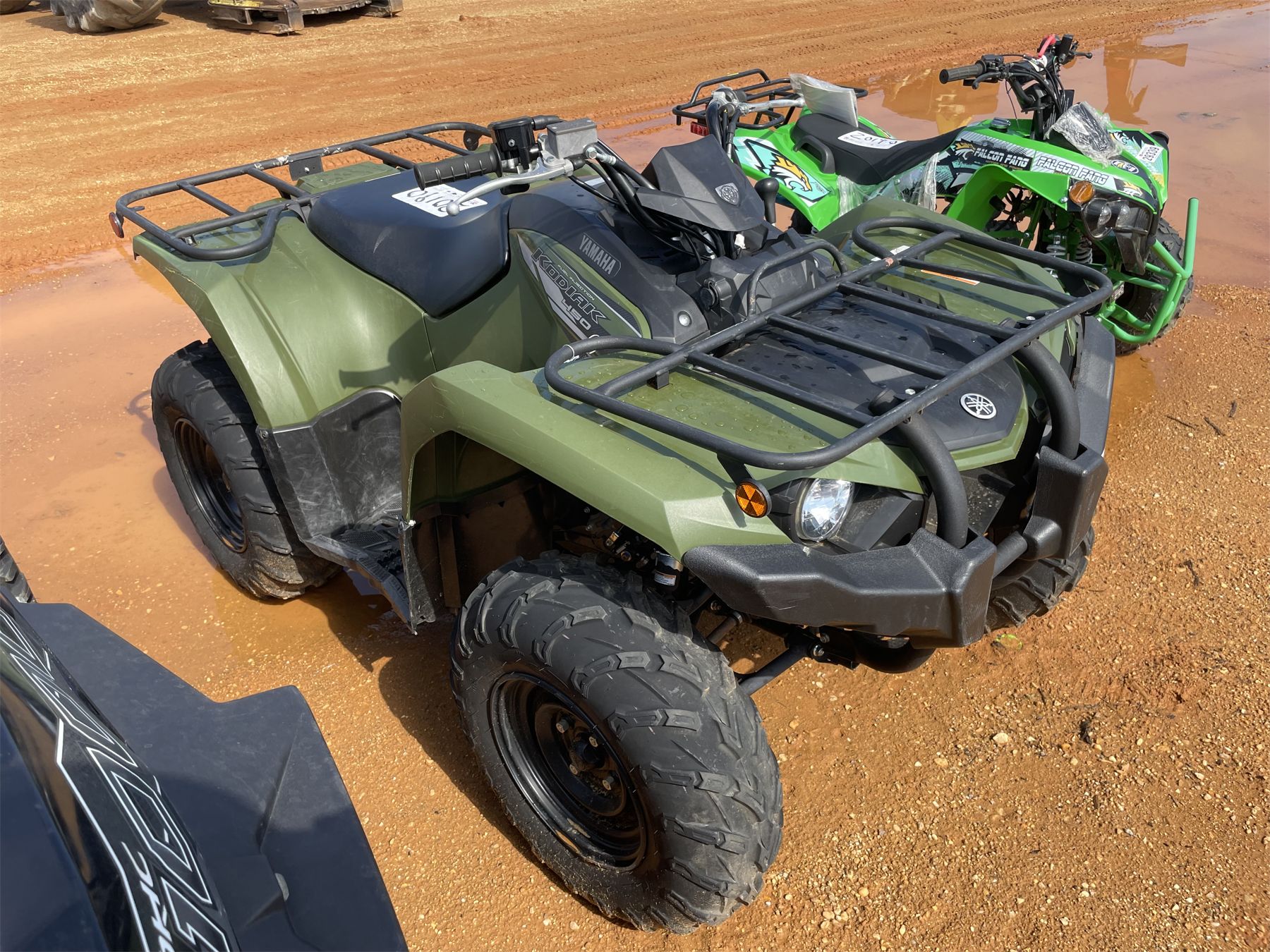 Carénage latéral gauche Yamaha Kodiak 450 (depuis 2017) bleu - pièce Carénage latéral gauche Yamaha Kodiak 450 (depuis 2017) bleu - pièce
