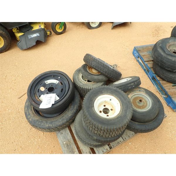 MISC TIRES W/RIMS