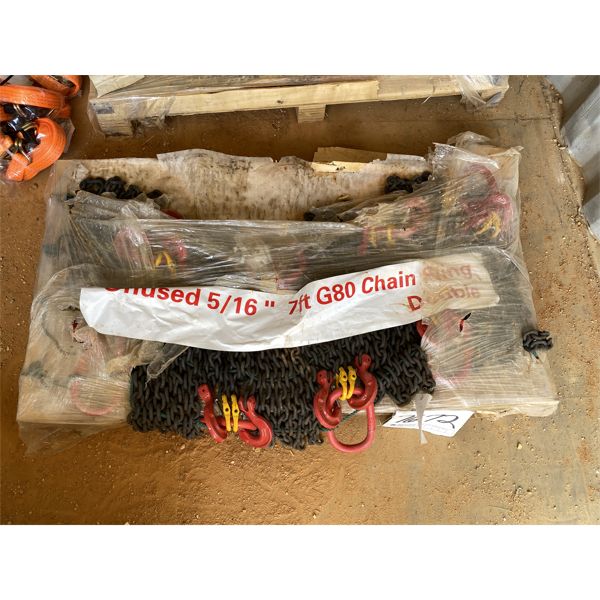 5/6" 7' G80 CHAIN SLING DOUBLE