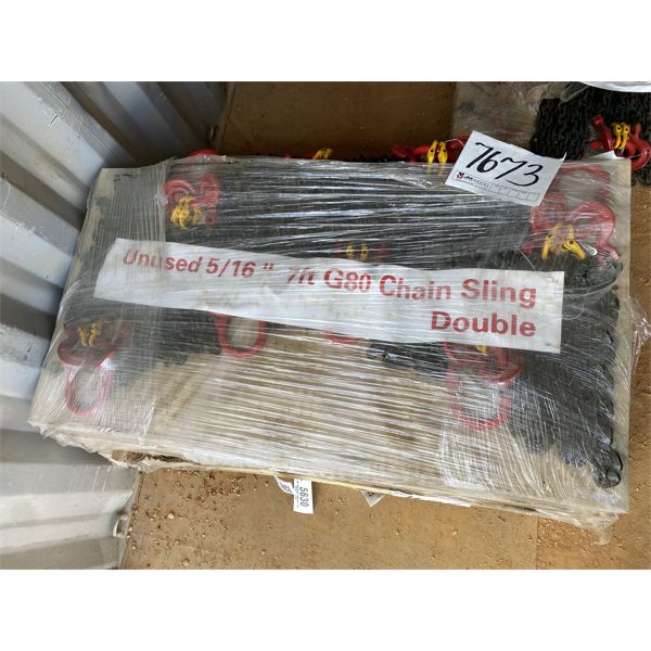 5/16", 7', G80, CHAIN SLING DOUBLE