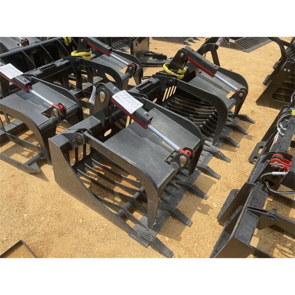 MIDSTATE SKELETON GRAPPLE, 80"W, fits skid steer loader