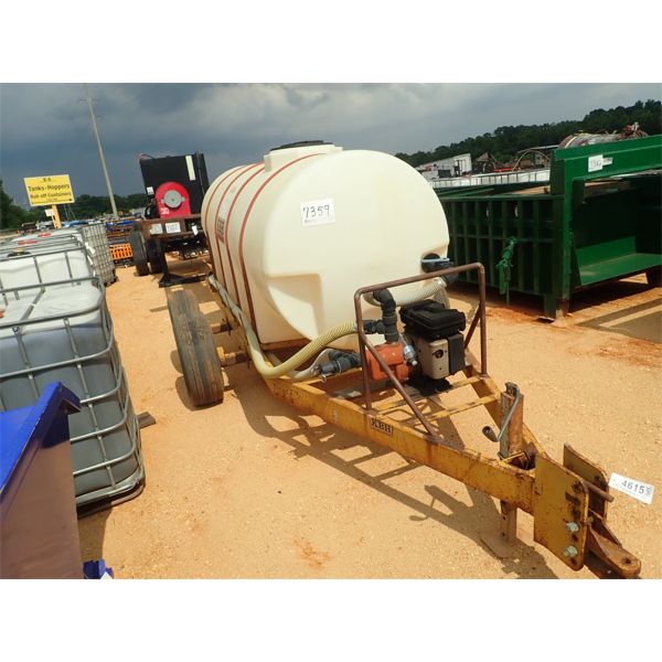 KBH TANK & PUMP ON T/A TRAILER