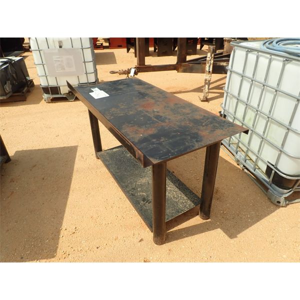 29" X 60" METAL TABLE (B-8)