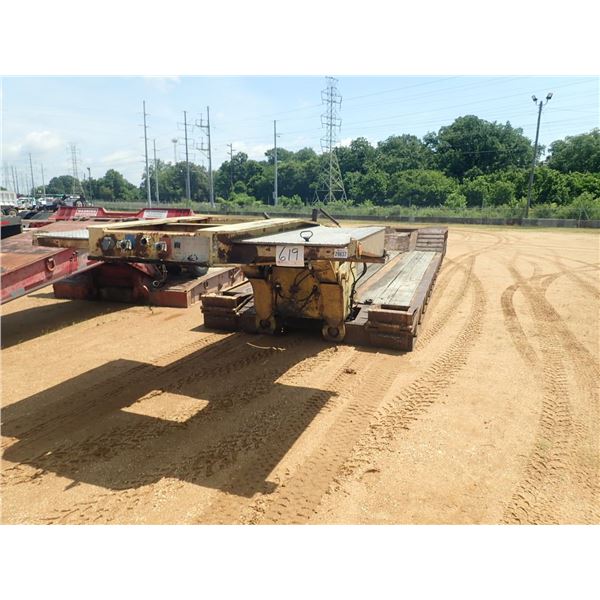 1992 TRAIL KING TK100HDG-483 Lowboy Trailer