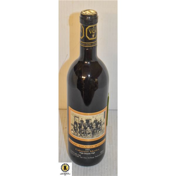 PELEE ISLAND CABERNET MERLOT 2002 13% 750ML