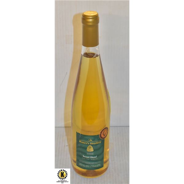 2000 MUNRO'S MEADERY SWEET MEAD 750ML 11.5%