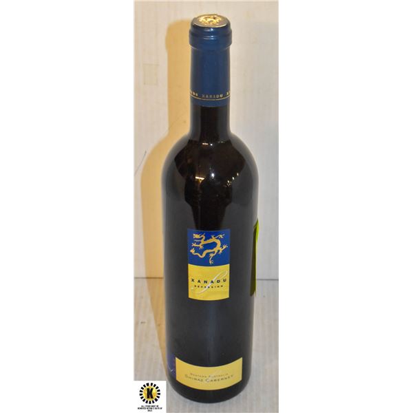 WESTERN AUSTRALIA SHIRAZ CABERNET 2001 750ML 14.5%