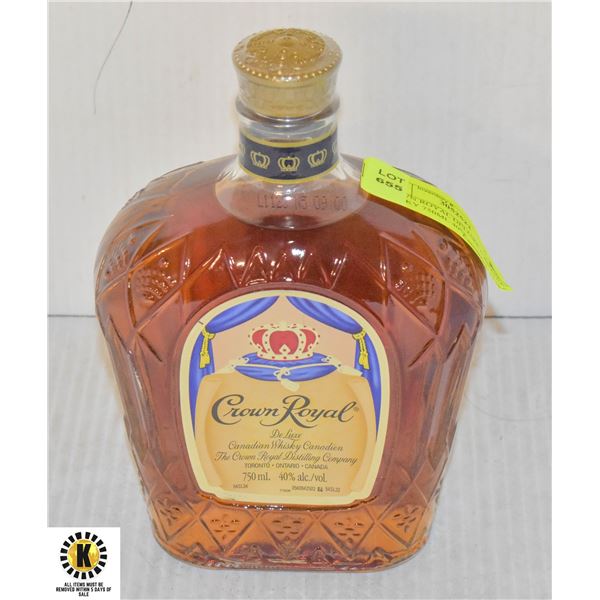 CROWN ROYAL DELUXE CANADIAN WHISKY 750ML 40%