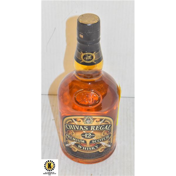 CHIVAS REGAL 12 YEAR AGED PREMIUM SCOTCH WHISKY