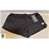 Image 1 : NEW WOMENS LARGE BLACK NEW DEAL ATHLETICS SHORTS