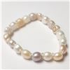 Image 1 : BZ1320-24  FRESH WATER PEARL FLEXIBLE BRACELET