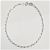 Image 1 : S138-90 SILVER 7" BRACELET