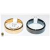 Image 1 : 2 NEW MENS VAN UNICO SIZE 13 RINGS 1 GOLDTONE