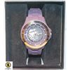 Image 1 : ED HARDY PURPLE WATCH NEW NEVER USED