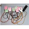 Image 1 : 15)  NEW WITH TAGS LOT OF 12 SHAG WEAR BEAD