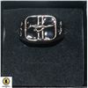 Image 1 : NEW .925 STERLING SILVER "FORD MUSTANG'' RING SIZ