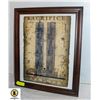 Image 1 : NY 9/11 - FRAMED BLUEPRINT FIREFIGHTERS 343