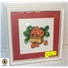 FRAMED LTD. ED. PRINT "STRAWBERRY PRESERVES"