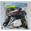 Image 1 : WATCHES- BAG LOT ASSORTED 30+ TOTAL