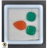 Image 1 : #554-NATURAL  AGATE 7.48CT, ORNAGE CAMELIAN 4.78CT