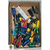 BOX OF SCREWDRIVERS