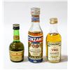 Image 1 : CORONET BRANDY, CINZANO VERMOUTH, COURVOISIER