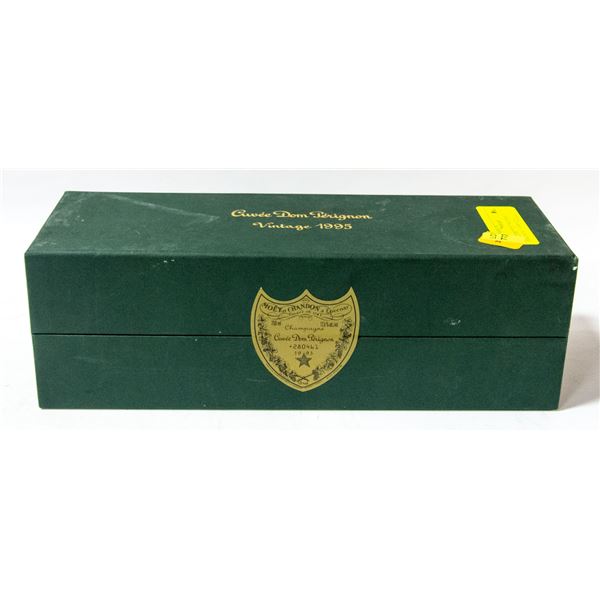 SEALED BOTTLE OF 1995 DOM PERIGNON CHAMPAGNE