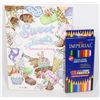 Image 1 : NEW SWEET TREATS ADVANCED COLORING BOOK WITH PENCIL