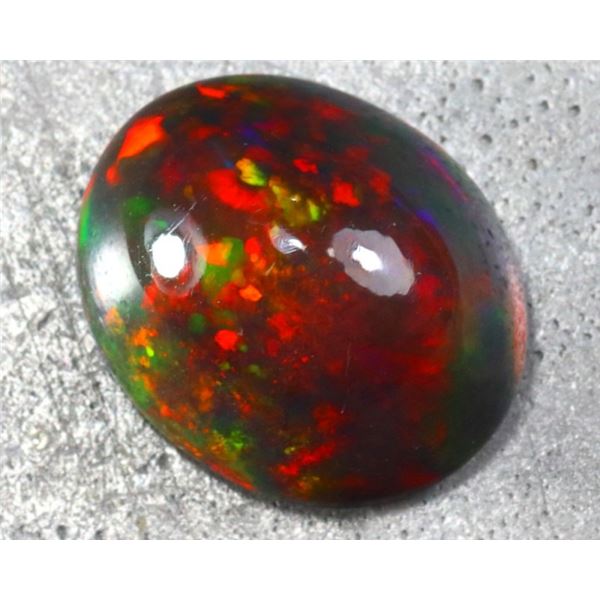 4.08 CT NATURAL DARK WELO OPAL GEMSTONE $900