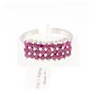 Image 1 : BZ601-32 SILVER RUBY RING 1.5CT