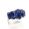 BZ601-7 SILVER SODALITE 7.1CT RING SIZE 9