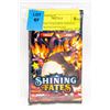 Image 1 : 2 GENUINE POKEMON SHINING FATES BOOSTER PACKS