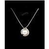 925 SILVER FRESHWATER PEARL HEART NECKLACE