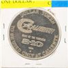 1968 OLYMPIC GAMES MEDALLION, ONE DOLLAR ,