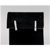 Image 1 : NEW .925 SILVER EARRINGS WITH ACCENT STONES ON