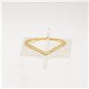 Image 1 : NEW GOLD PLATED .925 STERLING SILVER DAINTY RING