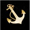 Image 1 : 1970'S PARKLANE NAUTICAL ANCHOR BROOCH