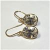 Image 1 : BZ1383-155 10K WHITE TOPAZ EARRINGS