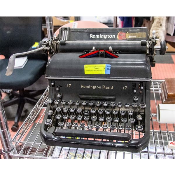 REMINGTON RAND TYPEWRITER