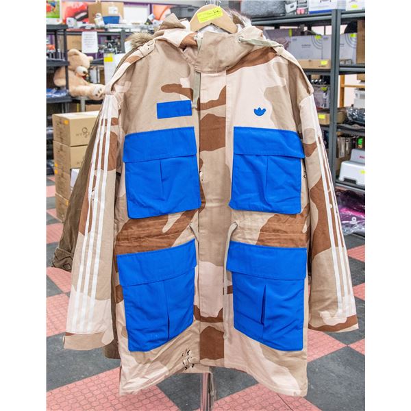 ADIDAS CHAMARRA PARKA - BLUE VERSION &