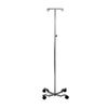 Image 1 : ROLLING IV CART - ADJUSTABLE HEIGHT
