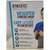 HOMEDICS WEIGHTED COMFORT WRAP WITH VIB. AND HEAT